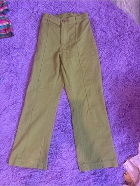 BIG bud press western pants green size XS